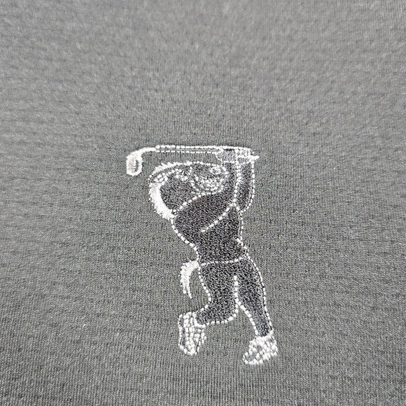 Nike UV Victory 1/4 Zip Pullover Women M Black Standard Dri Fit Golf Embroidered - Picture 9 of 10